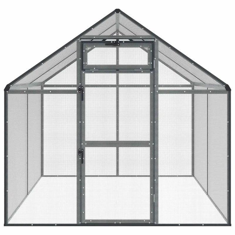 Bird Cage Anthracite 181.5 x 221 x 173.5 cm Welded Wire Mesh