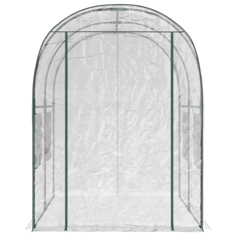 Greenhouse with Frame 160 x 200 x 192.5 cm PVC Transparent