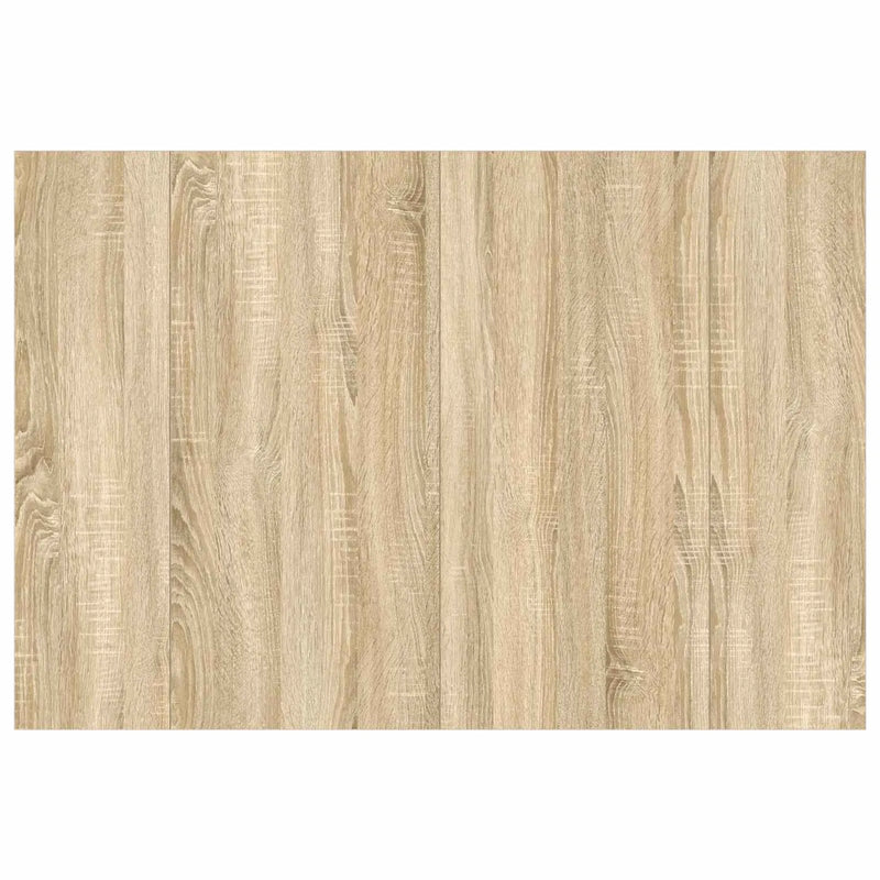 Extendable dining table 120 x 81.5 x 75 cm Engineered Wood