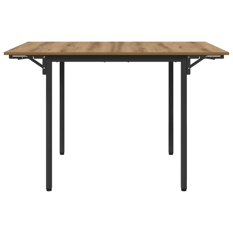 Extendable dining table 120 x 81.5 x 75 cm Engineered Wood