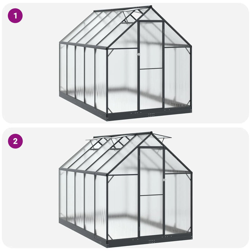 Garden Greenhouse 185 x 303.5 x 207 cm