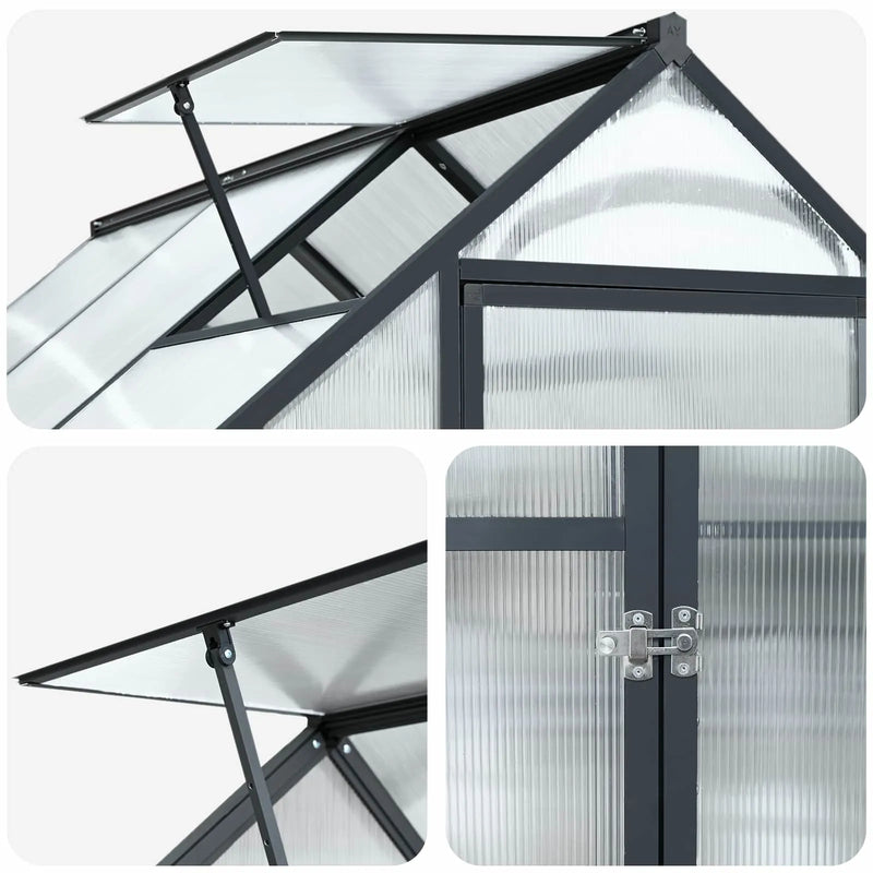 Garden Greenhouse 185 x 423.5 x 207 cm