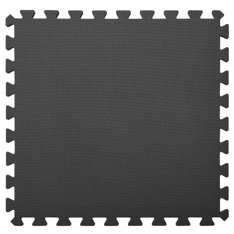 Pool Ground Mat 6 pcs Black 2.16 ��� EVA Foam