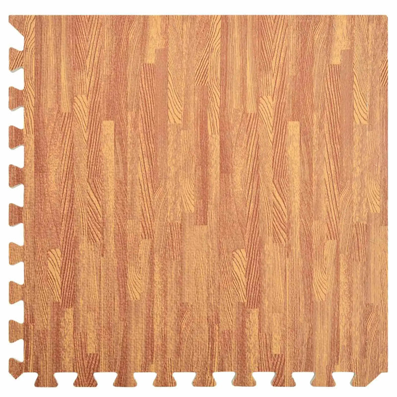 Puzzle Exercise Mats 12 pcs Brown 4.32 ��� EVA Foam