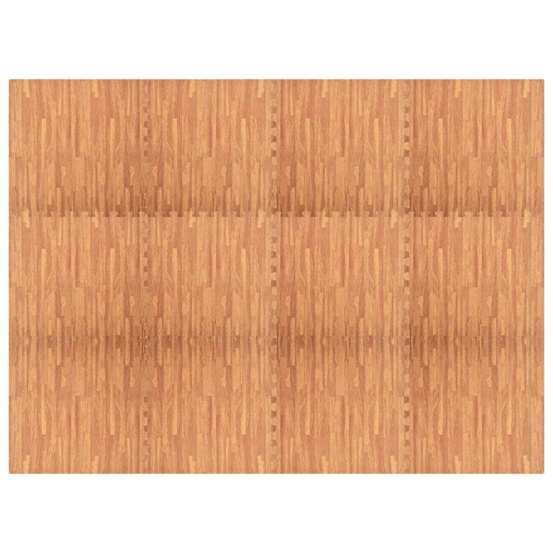 Puzzle Exercise Mats 12 pcs Brown 4.32 ��� EVA Foam
