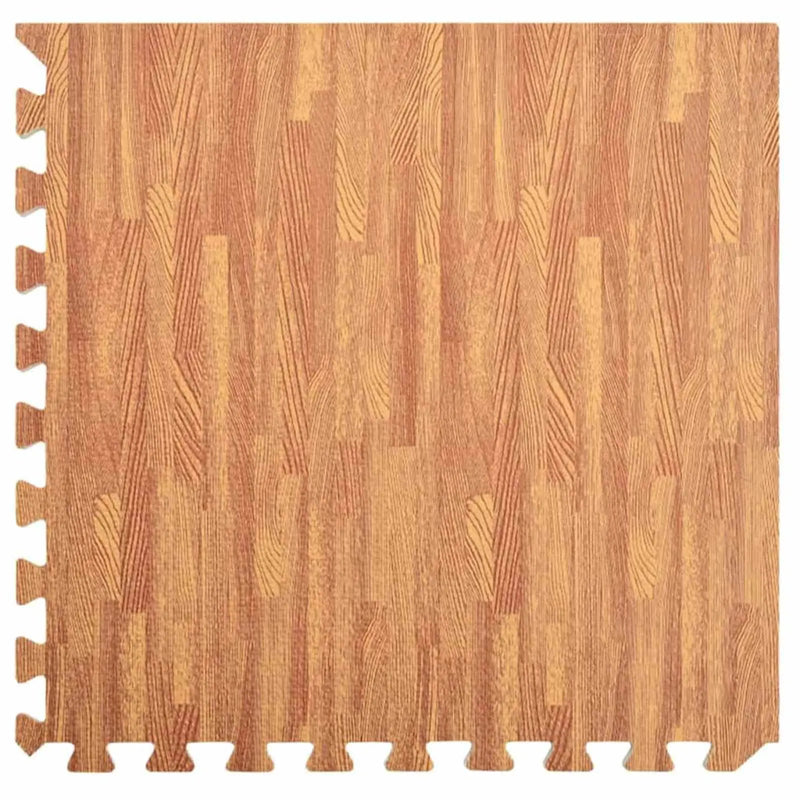 Puzzle Exercise Mats 12 pcs Brown 4.32 ��� EVA Foam