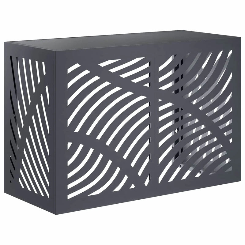 Air Conditioner Cover Anthracite 90 x 40 x 60 cm Steel
