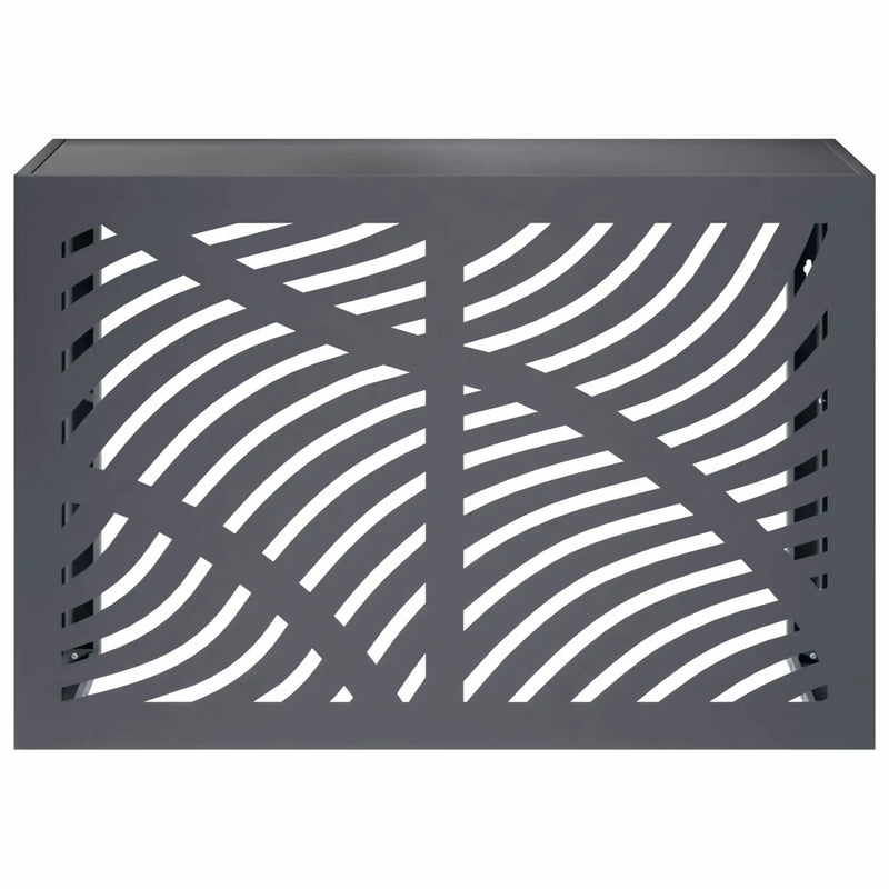 Air Conditioner Cover Anthracite 90 x 40 x 60 cm Steel