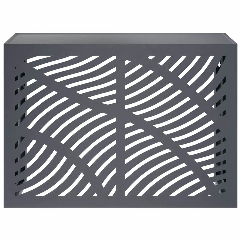 Air Conditioner Cover Anthracite 100 x 50 x 70 cm Steel