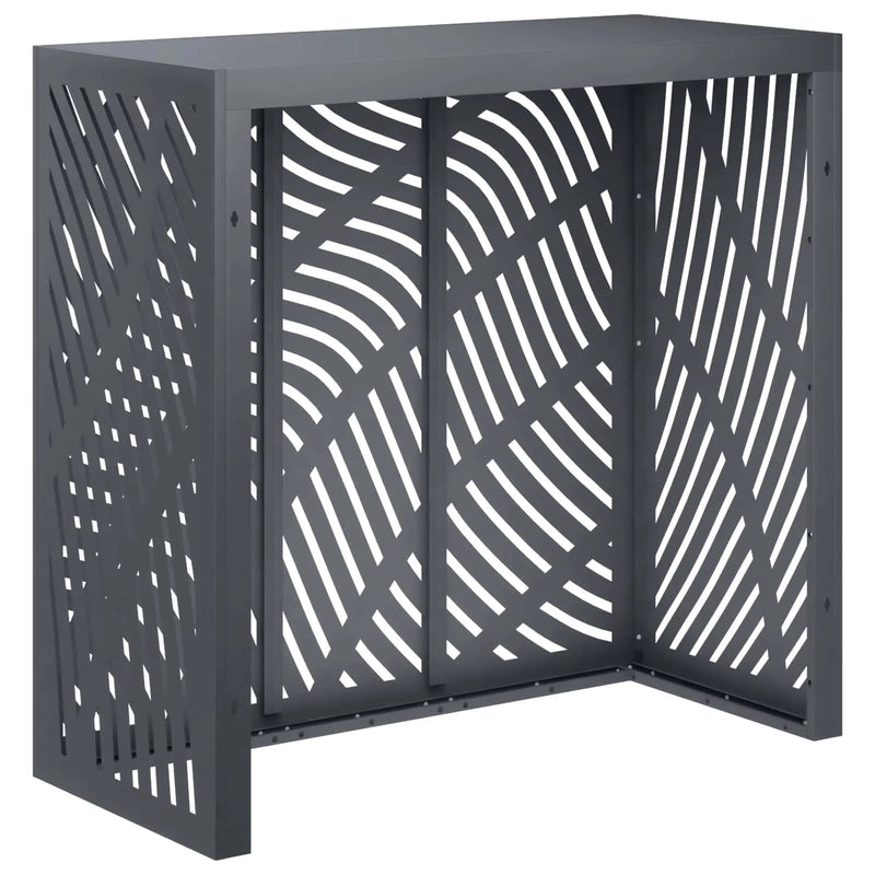 Air Conditioner Cover Anthracite 110 x 50 x 105 cm Steel