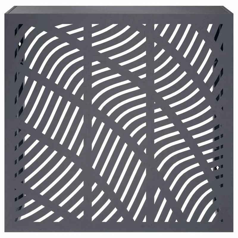 Air Conditioner Cover Anthracite 110 x 50 x 105 cm Steel