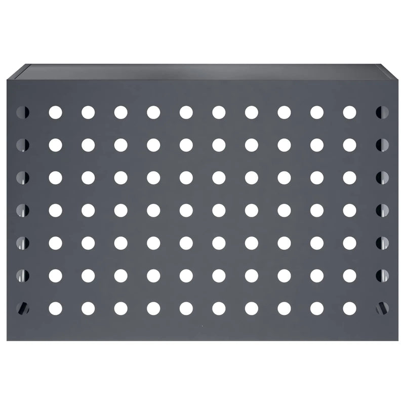 Air Conditioner Cover Anthracite 90 x 40 x 60 cm Steel
