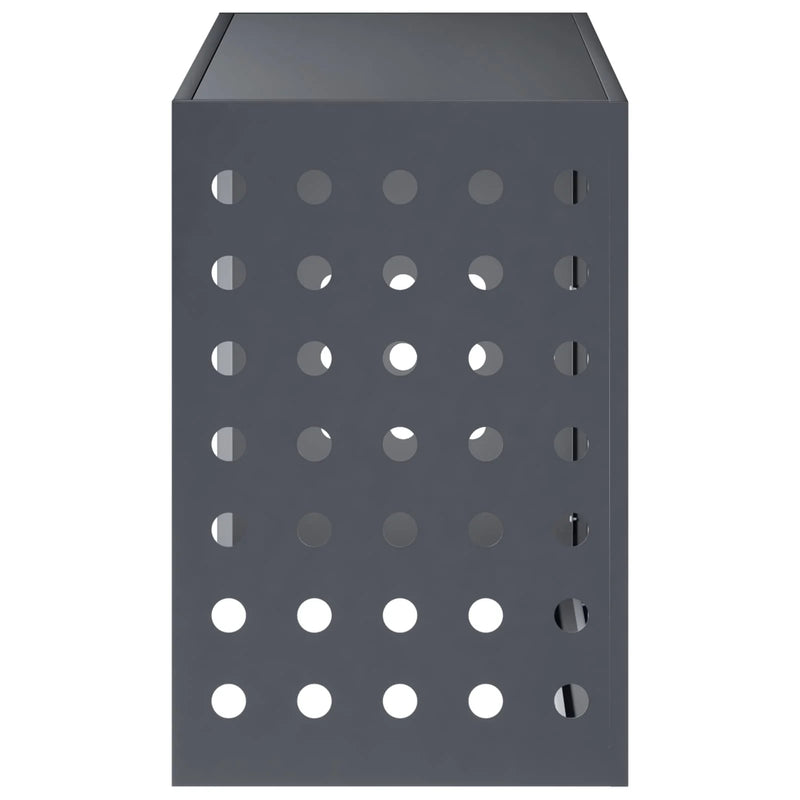 Air Conditioner Cover Anthracite 90 x 40 x 60 cm Steel