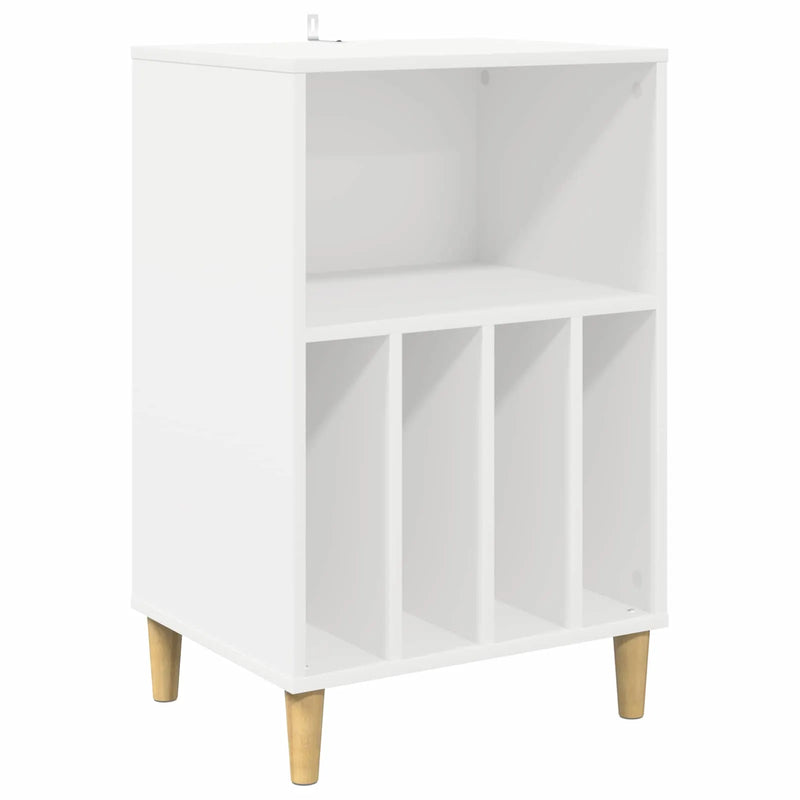 Turntable Stand White 47 x 39.5 x 74.5 cm Engineered Wood