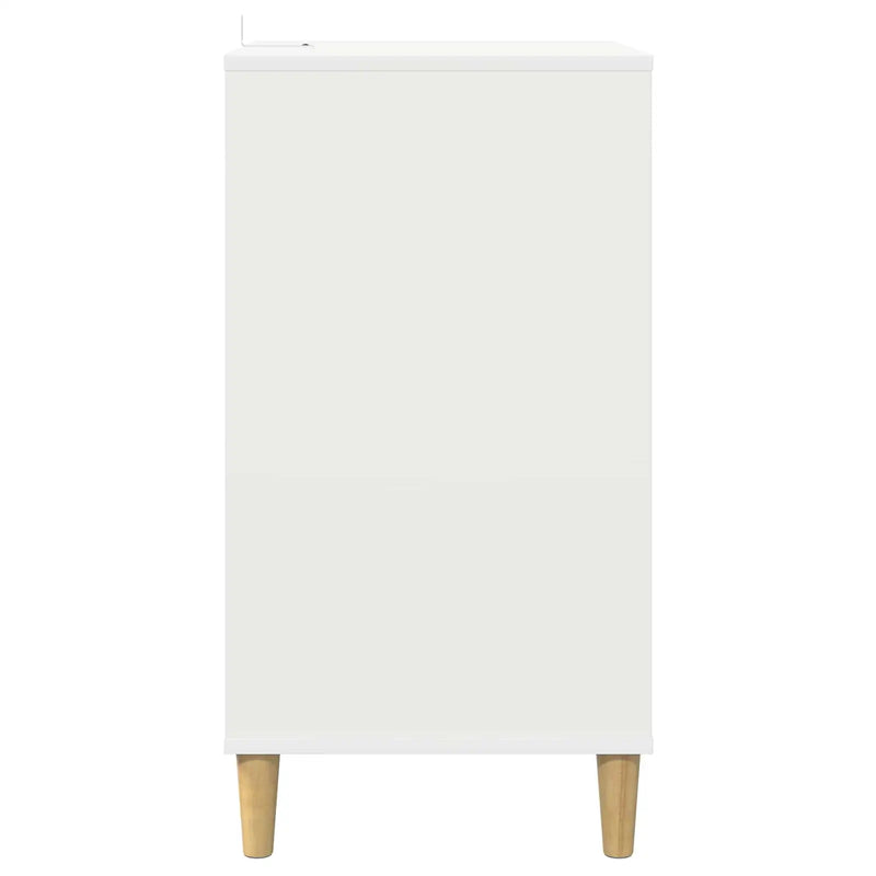 Turntable Stand White 47 x 39.5 x 74.5 cm Engineered Wood