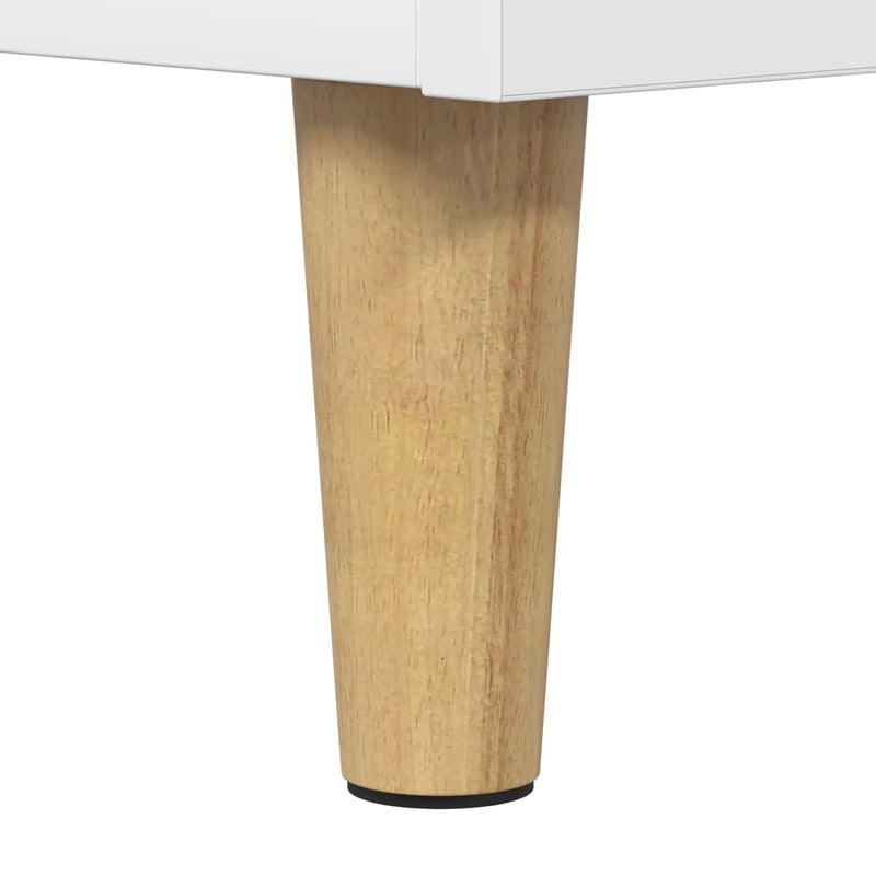 Media Shelves White 70.5 x 46 x 112 cm Engineered Wood