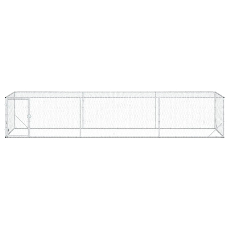 Chicken Yard Silver 500 x 100 x 100 cm Galvanised Steel