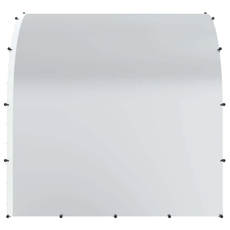 Chicken Coop Silver 200 x 200 x 200 cm Galvanised Steel