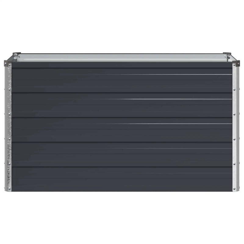 Raised Garden Bed Anthracite 100 x 40 x 55 cm cold-rolled steel