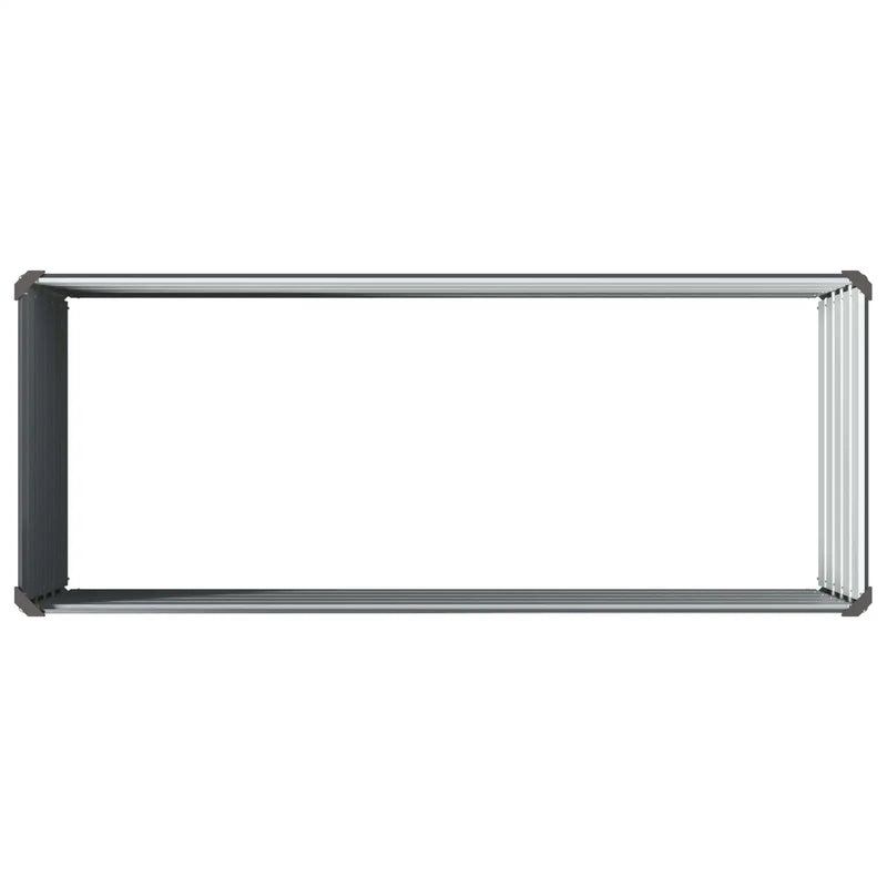 Raised Garden Bed Anthracite 100 x 40 x 55 cm cold-rolled steel
