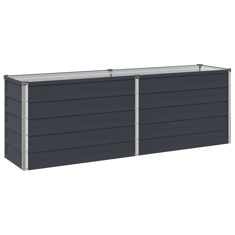 Raised Garden Bed Anthracite 160 x 40 x 55 cm cold-rolled steel