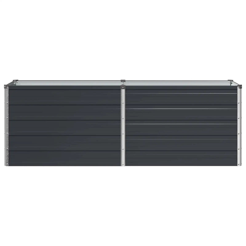 Raised Garden Bed Anthracite 160 x 40 x 55 cm cold-rolled steel
