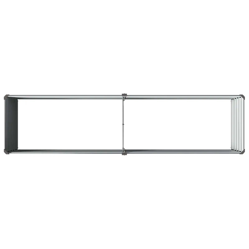 Raised Garden Bed Anthracite 160 x 40 x 55 cm cold-rolled steel