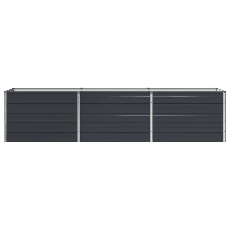 Raised Garden Bed Anthracite 240 x 40 x 55 cm cold-rolled steel