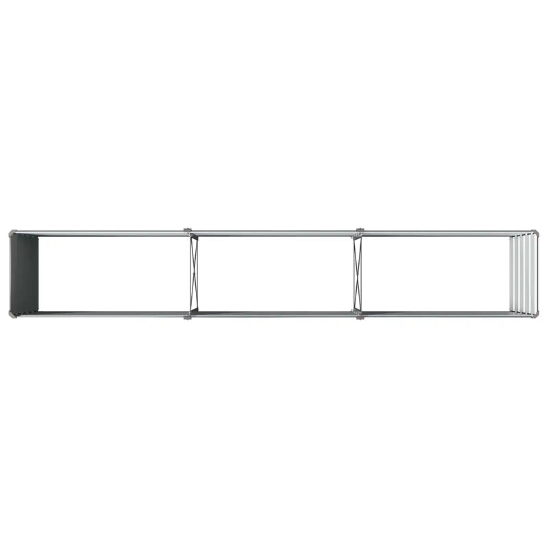 Raised Garden Bed Anthracite 240 x 40 x 55 cm cold-rolled steel