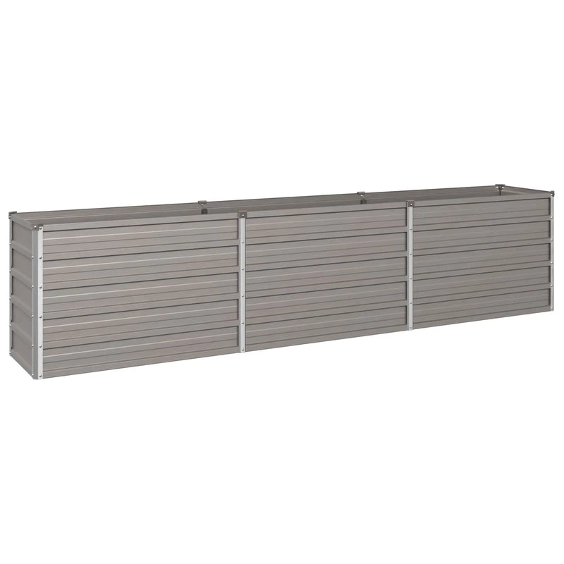 Raised Garden Bed Rusty 240 x 40 x 55 cm corton
