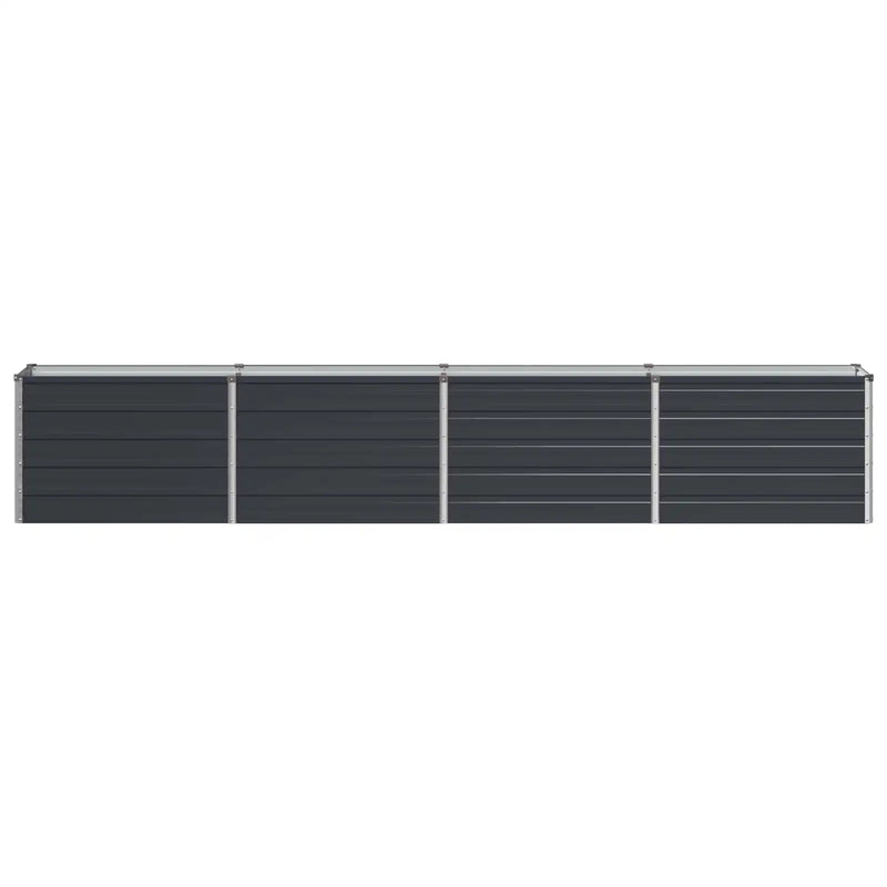 Raised Garden Bed Anthracite 320 x 40 x 55 cm cold-rolled steel