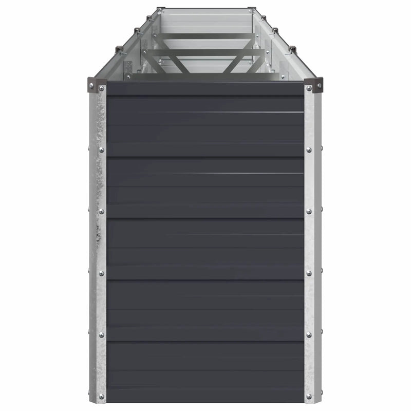 Raised Garden Bed Anthracite 320 x 40 x 55 cm cold-rolled steel