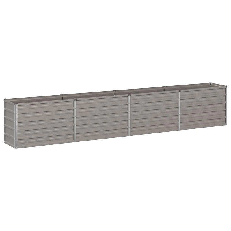 Raised Garden Bed Rusty 320 x 40 x 55 cm corton