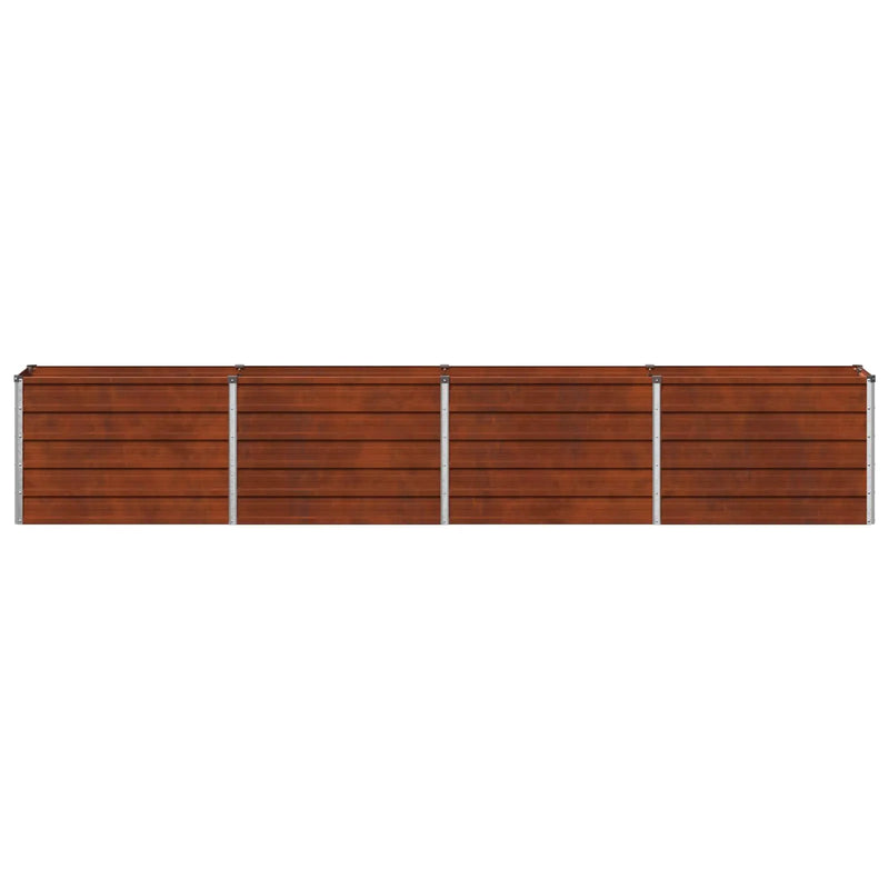 Raised Garden Bed Rusty 320 x 40 x 55 cm corton