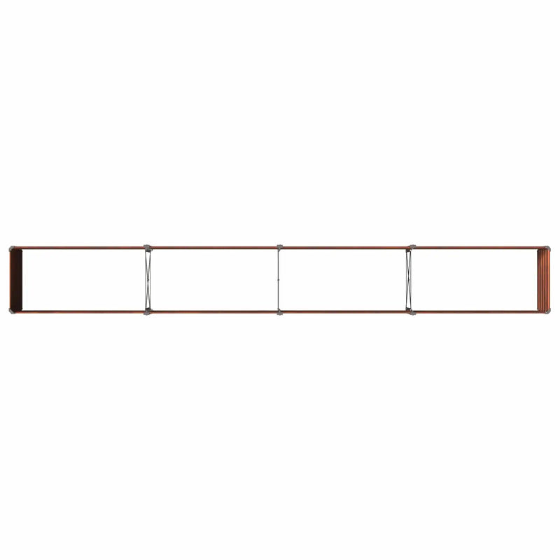 Raised Garden Bed Rusty 320 x 40 x 55 cm corton
