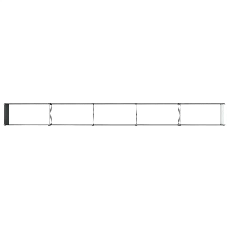 Raised Garden Bed Anthracite 400 x 40 x 55 cm cold-rolled steel