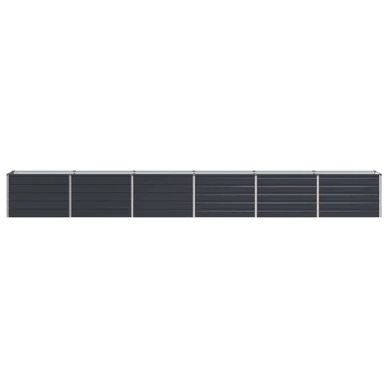 Raised Garden Bed Anthracite 480 x 40 x 55 cm cold-rolled steel