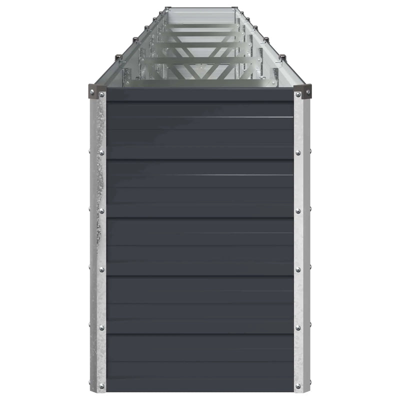 Raised Garden Bed Anthracite 480 x 40 x 55 cm cold-rolled steel
