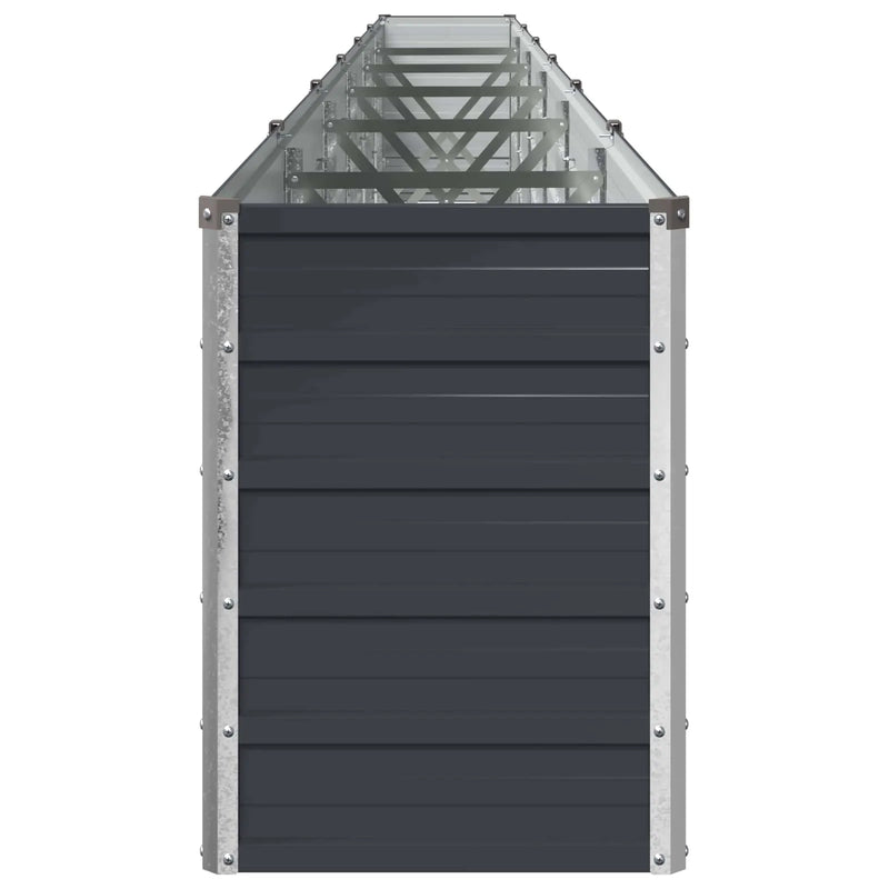 Raised Garden Bed Anthracite 600 x 40 x 55 cm cold-rolled steel