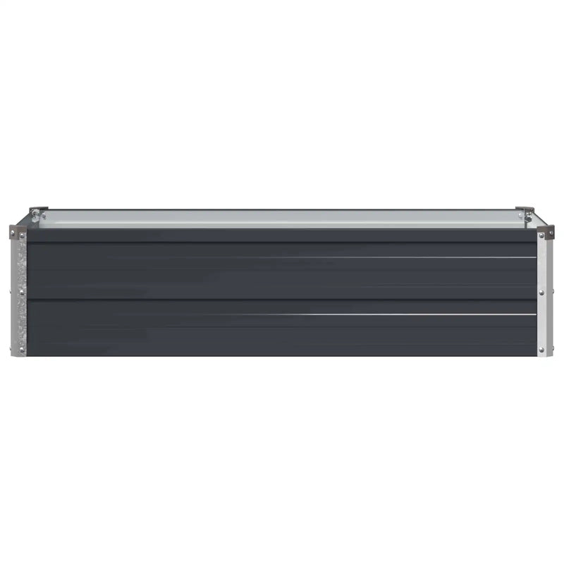 Raised Garden Bed Anthracite 100 x 40 x 24 cm cold-rolled steel