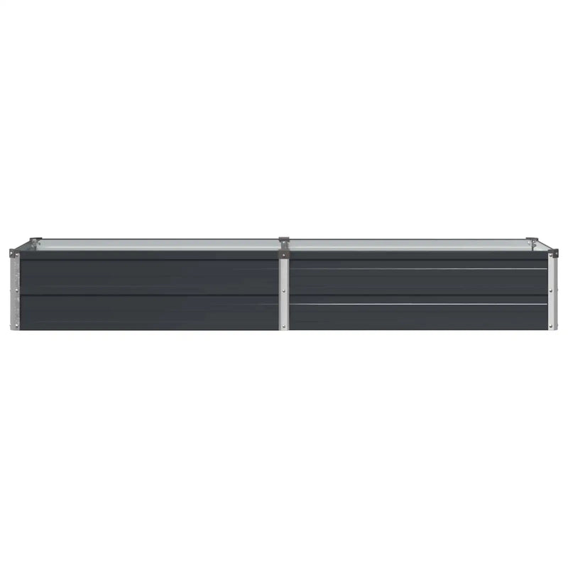 Raised Garden Bed Anthracite 160 x 40 x 24 cm cold-rolled steel