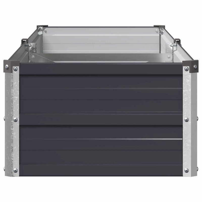 Raised Garden Bed Anthracite 160 x 40 x 24 cm cold-rolled steel