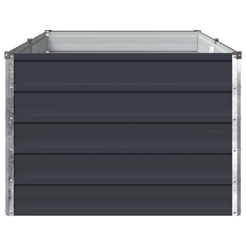 Raised Garden Bed Anthracite 160 x 80 x 55 cm cold-rolled steel