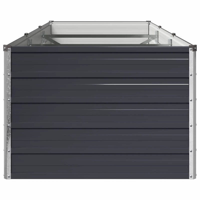 Raised Garden Bed Anthracite 240 x 80 x 55 cm cold-rolled steel