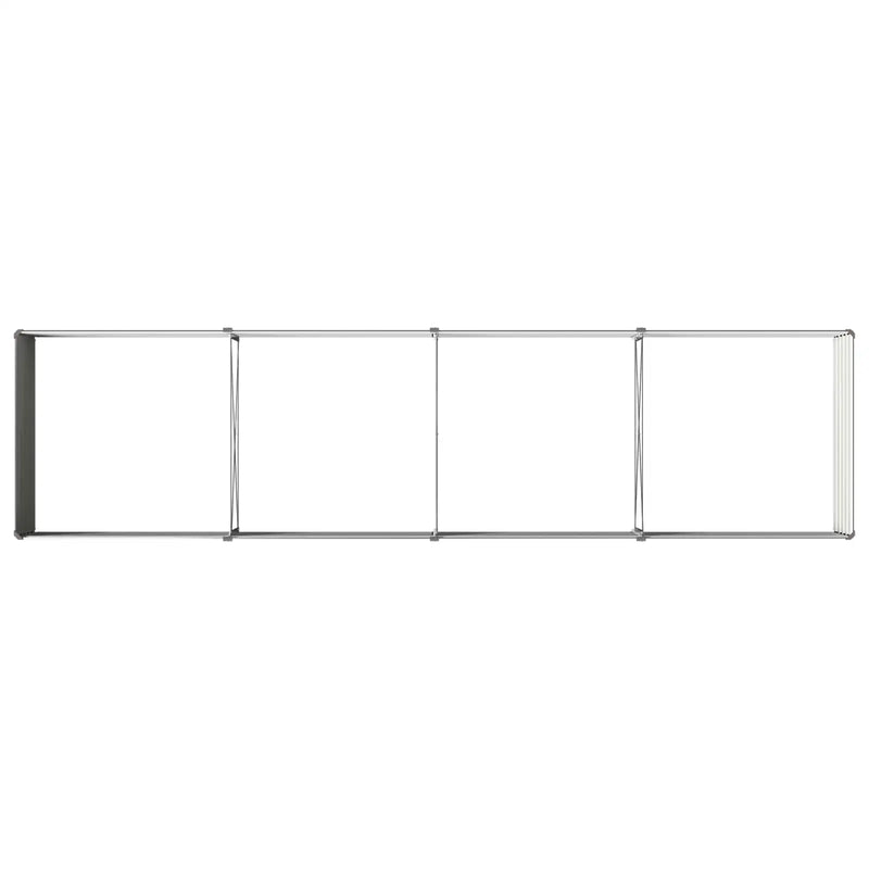 Raised Garden Bed Anthracite 320 x 80 x 55 cm cold-rolled steel