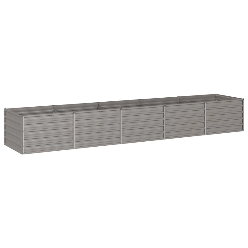 Raised Garden Bed Rusty 400 x 80 x 55 cm corton