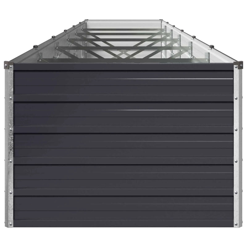 Raised Garden Bed Anthracite 480 x 80 x 55 cm cold-rolled steel