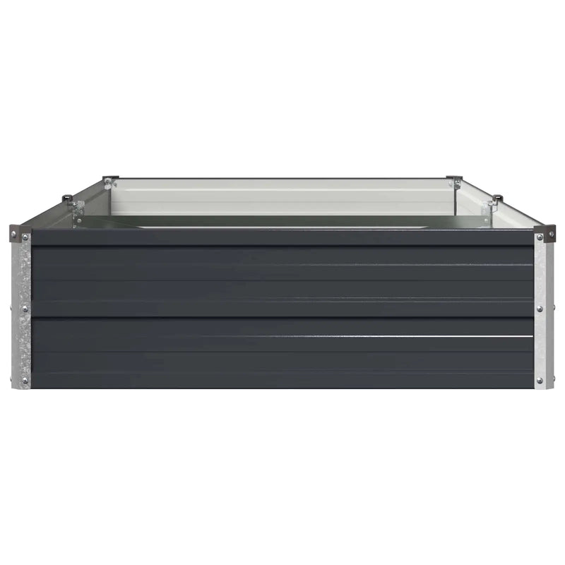 Raised Garden Bed Anthracite 160 x 80 x 24 cm cold-rolled steel