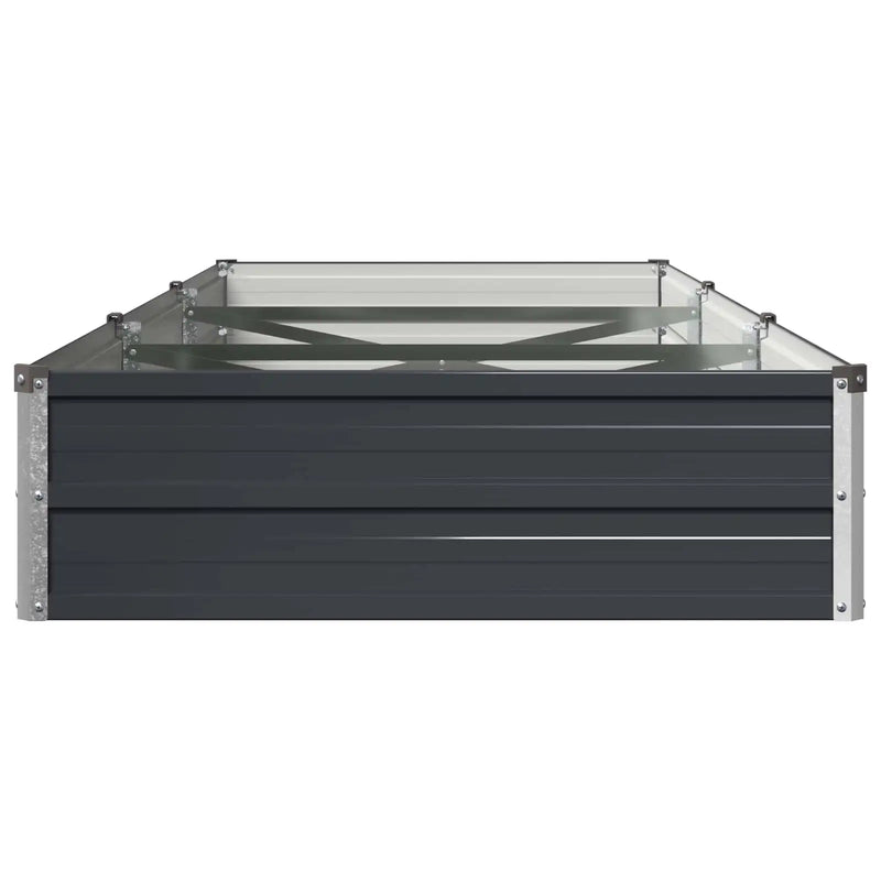 Raised Garden Bed Anthracite 240 x 80 x 24 cm cold-rolled steel