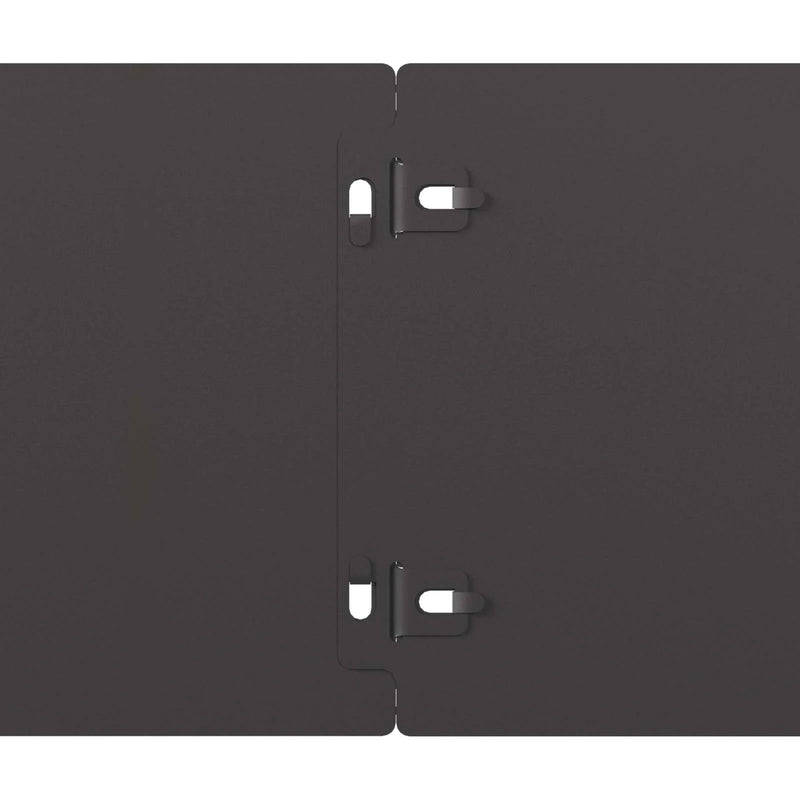 Lawn Edging 30 pcs 15 x 103 cm Steel Black